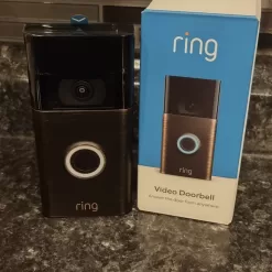 Ring Video Doorbell – 1080p HD video, improved motion detection, easy installation – Venetian Bronze (Doorbell only)