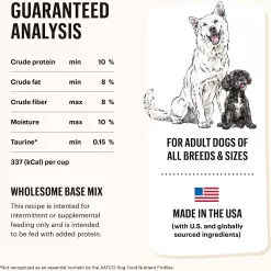 The Honest Kitchen Dehydrated Grain Free Fruit & Veggie Base Mix Recipe Dog Food, 7 lbs.