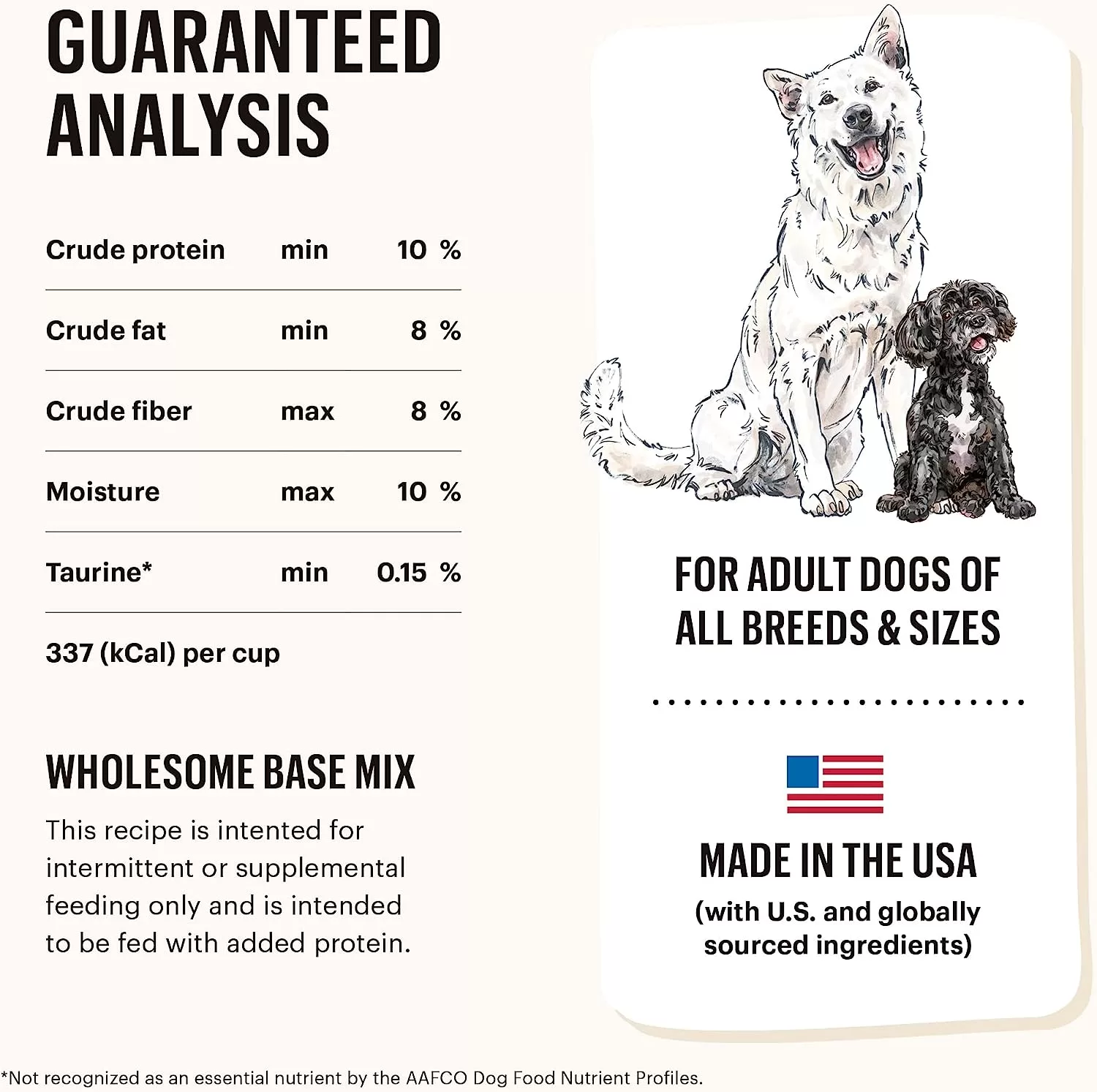 The Honest Kitchen Dehydrated Grain Free Fruit & Veggie Base Mix Recipe Dog Food, 7 lbs.