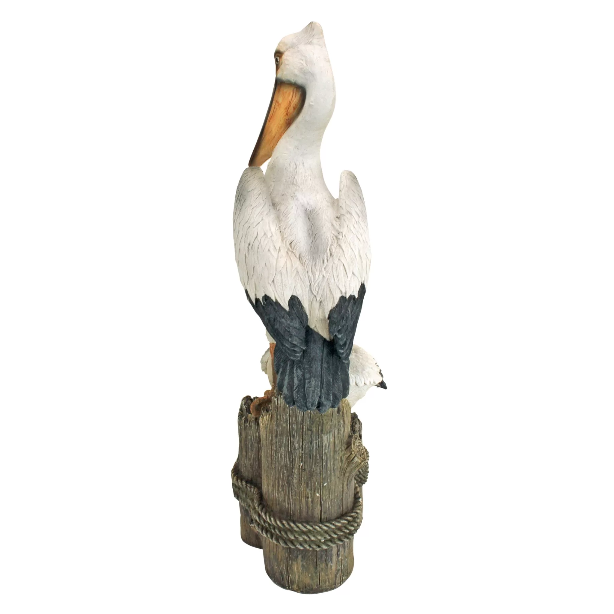 Design Toscano QL56458 Coastal Decor Ocean's Perch Pelicans Garden Bird Statue