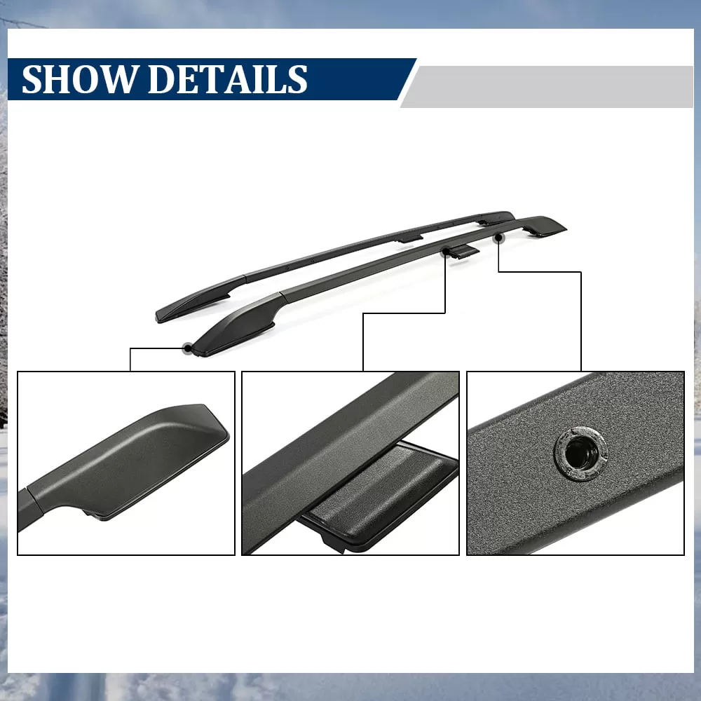 Kojem Roof Rack Side Rails for 11 12 13 14 15 16 17 Honda Odyssey Luggage Rack Carrier