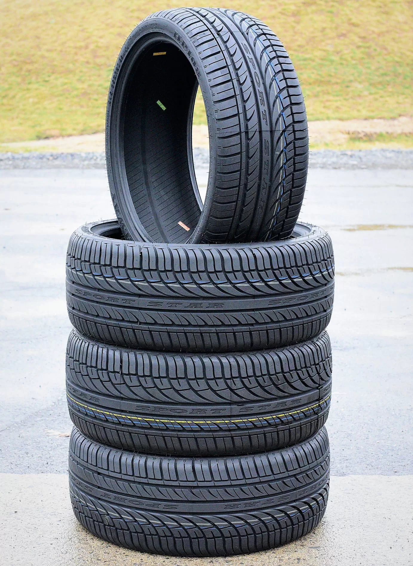Set of 4 (FOUR) Fullway HP108 245/45R20 ZR 103W XL High Performance Tires Fits: 2019 BMW X3 M40i, 2010-15 Chevrolet Camaro SS