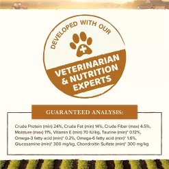 Whole Earth Farms Grain Free Pork, Beef and Lamb Recipe Dry Dog Food, 25 lbs.