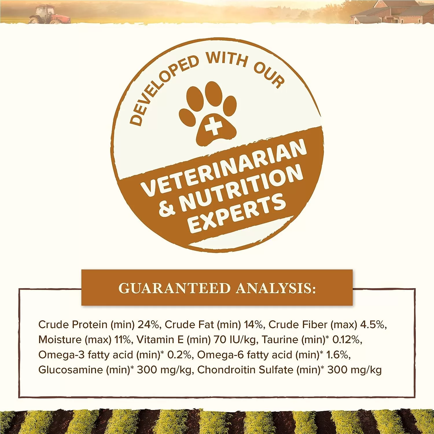 Whole Earth Farms Grain Free Pork, Beef and Lamb Recipe Dry Dog Food, 25 lbs.