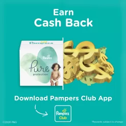 Pampers Pure Protection Diapers Size 5, 132 count - Disposable Diapers