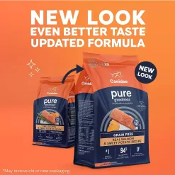 Canidae Pure Real Salmon & Sweet Potato Recipe Adult Dry Dog Food, 22 lbs.