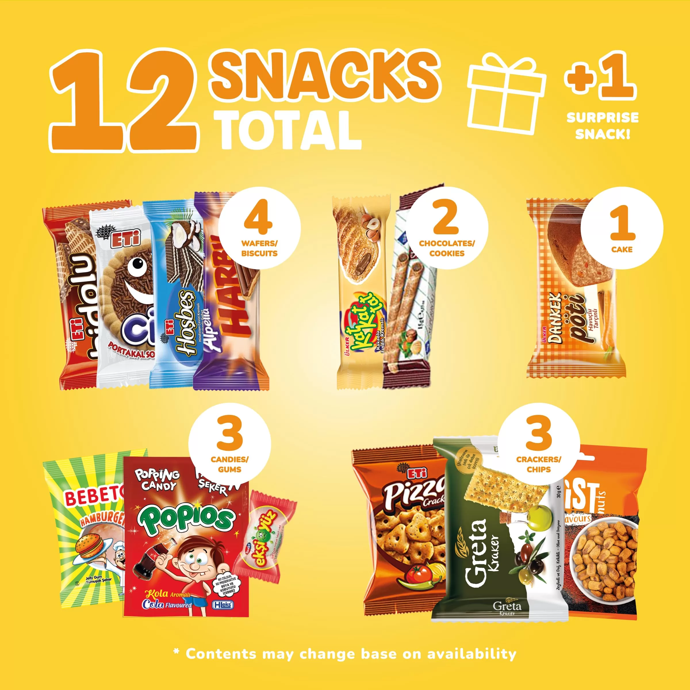 Midi International Snack Box | Premium and Exotic Foreign Snacks