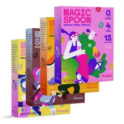 Magic Spoon Cereal - Variety 4-Pack of Cereal - Keto