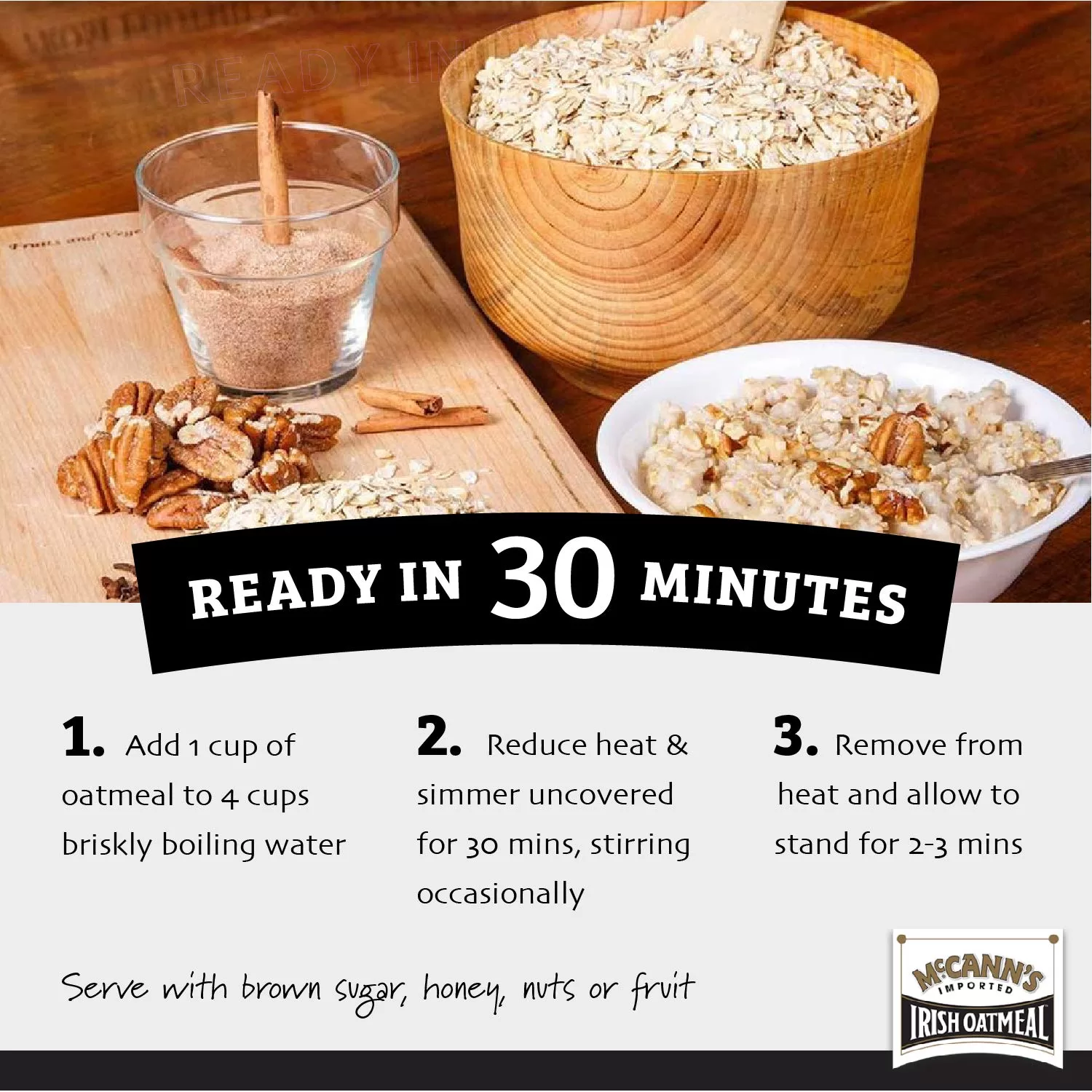 McCann's Irish Oatmeal, Traditional Steel Cut Oats, 28 Ounce (Pack of 6)