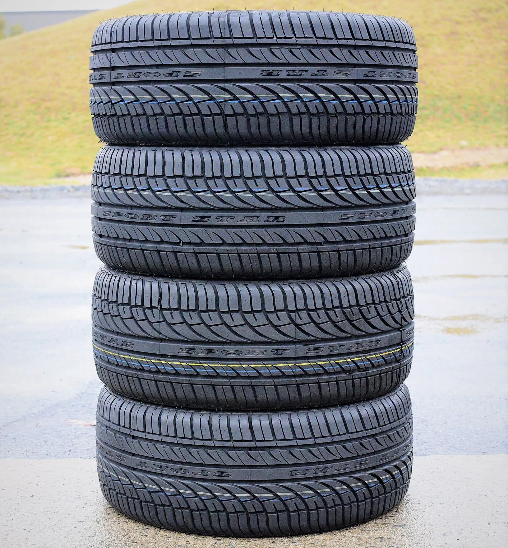 Set of 4 (FOUR) Fullway HP108 245/45R20 ZR 103W XL High Performance Tires Fits: 2019 BMW X3 M40i, 2010-15 Chevrolet Camaro SS