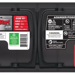 EverStart Platinum BOXED AGM Battery, Group Size H7 12V, 850 CCA