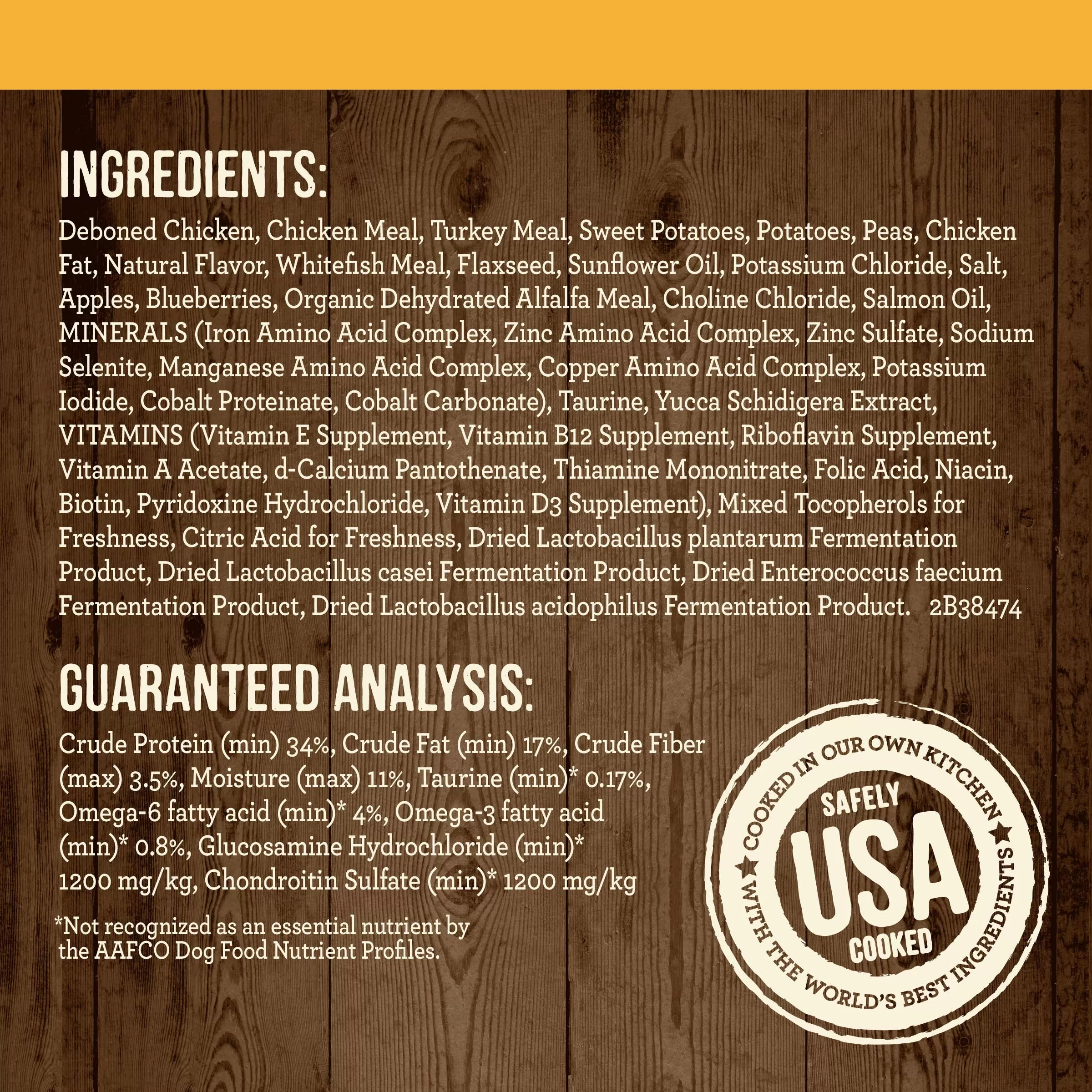 Merrick Dry Dog Food, Real Chicken and Sweet Potato Grain Free Dog Food Recipe - 22.0 lb. Bag