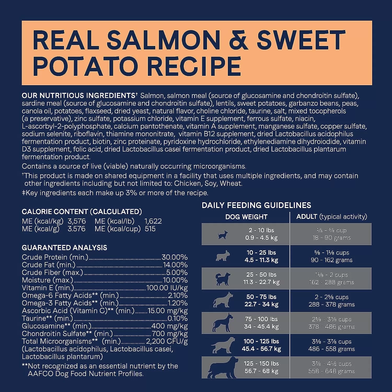 Canidae Pure Real Salmon & Sweet Potato Recipe Adult Dry Dog Food, 22 lbs.