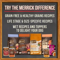 Merrick Dry Dog Food, Real Chicken and Sweet Potato Grain Free Dog Food Recipe - 22.0 lb. Bag