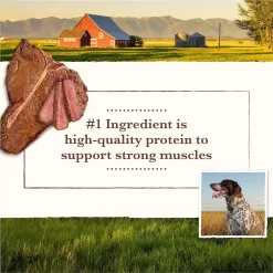 Whole Earth Farms Grain Free Pork, Beef and Lamb Recipe Dry Dog Food, 25 lbs.