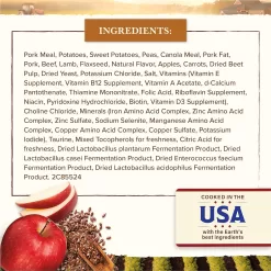 Whole Earth Farms Grain Free Pork, Beef and Lamb Recipe Dry Dog Food, 25 lbs.