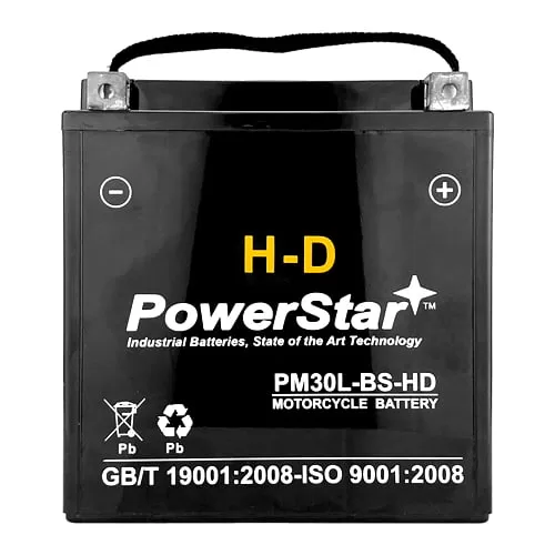 PowerStar 12V 30 Amp Hour ES-TX30L Battery for Polaris Ranger, Sportsman