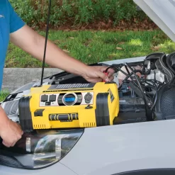 STANLEY 700/1400 Amp Professional Power Station w/Compressor (PPRH7DS)