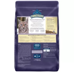 Blue Buffalo Blue Wilderness Natural Adult High Protein Chicken Dry Cat Food, 12 lbs.