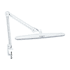 Bemelux Task Lamp with Clamp, Bright 117PCS LEDs, 23 Inch Lamp Head Work Lamp(White)