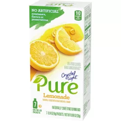 Crystal Light Pure Lemonade On-The-Go Powdered Drink Mix 84 Count