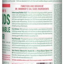Dr. Bronner's - Sal Suds Biodegradable Cleaner (32 Ounce, 2-Pack)