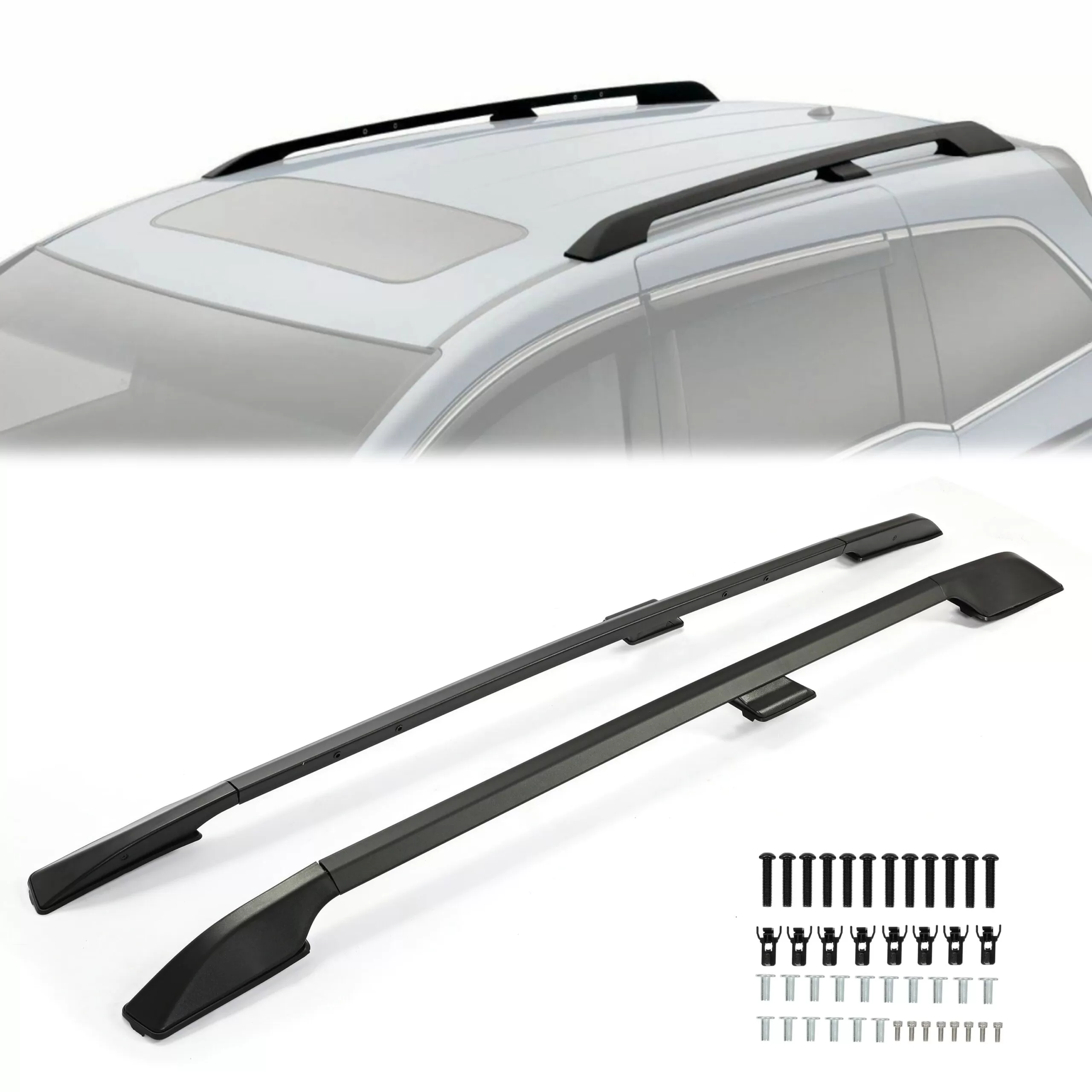 Kojem Roof Rack Side Rails for 11 12 13 14 15 16 17 Honda Odyssey Luggage Rack Carrier