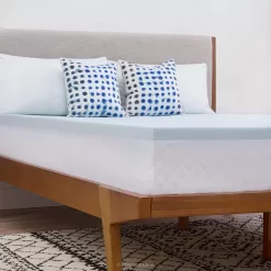 Linenspa 2 Inch Gel Infused Memory Foam Mattress Topper, Full, 2 Inch