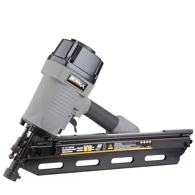 Numax SFR3490 34 Degree Clipped head Pneumatic Framing Nail Gun (Nailer)