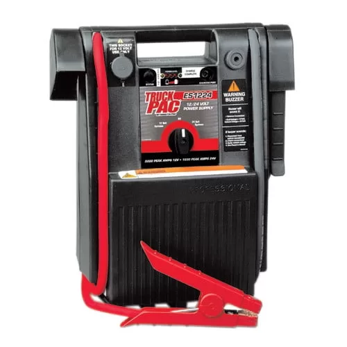 Truck Pac 12/24 Volt Jump Starter - 3000 Peak Amps, Model# ES1224