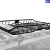 Tyger Auto TG-RK1B942B Heavy Duty Roof Mounted Cargo Basket Rack | L57.5" x W41.7" x H6.3"