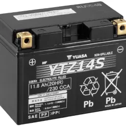Yuasa YUAM72Z14 Factory Activated Maintenance Free Battery - YTZ14S