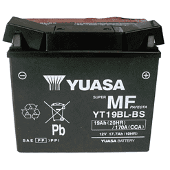 Yuasa Yt19bl Bs , Maintenance Free