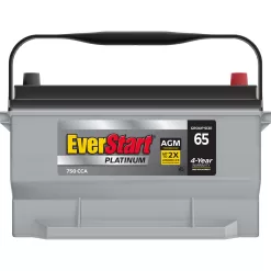 EverStart Platinum BOXED AGM Battery, Group Size 65 12V, 750CCA