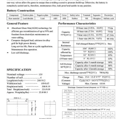 12V 75AH Battery Replacement for MK 8G24