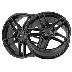 Motiv 18x7.5 5X108 434B Matic Black Wheel Rim | Qty 1