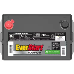 EverStart Platinum BOXED AGM Battery, Group Size 24F 12V, 710 CCA