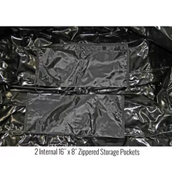 60in Waterproof Hitch Cargo Carrier Rack Bag with Expandable Height