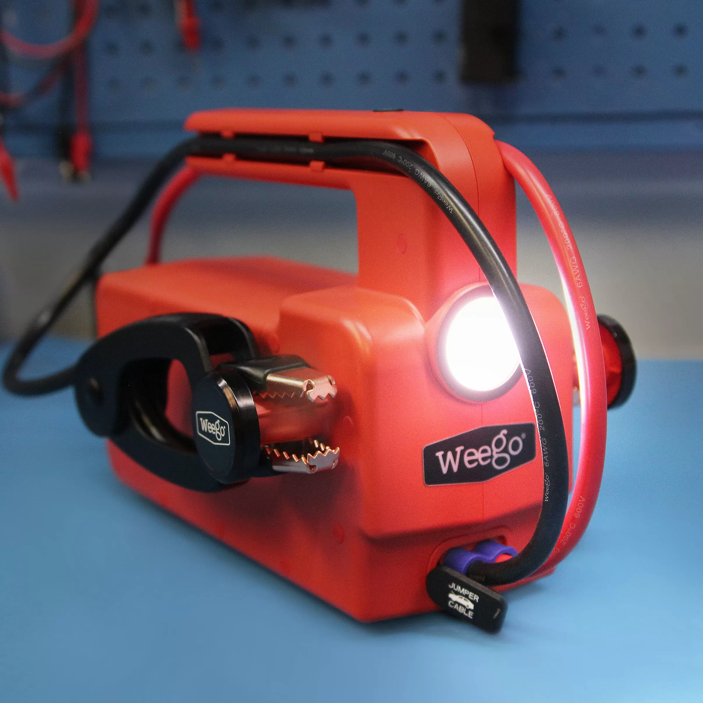 Weego 120 12 Volt Portable Lithium Jump Starter, 1200 Cranking Amps