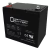 12V 55AH Pride Mobility Jazzy 600, 600 XL, 614, 614HD Battery
