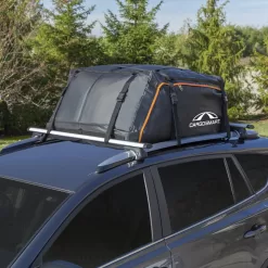 CargoSmart 15 Cubic ft Storm Proof Auto Rooftop Cargo Bag Black, 6658