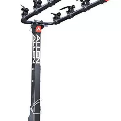 Allen Sports Deluxe Locking Quick Release 4-Bike Carrier fits 2 in receiver hitch, 140 lbs capacity, Model 542QR