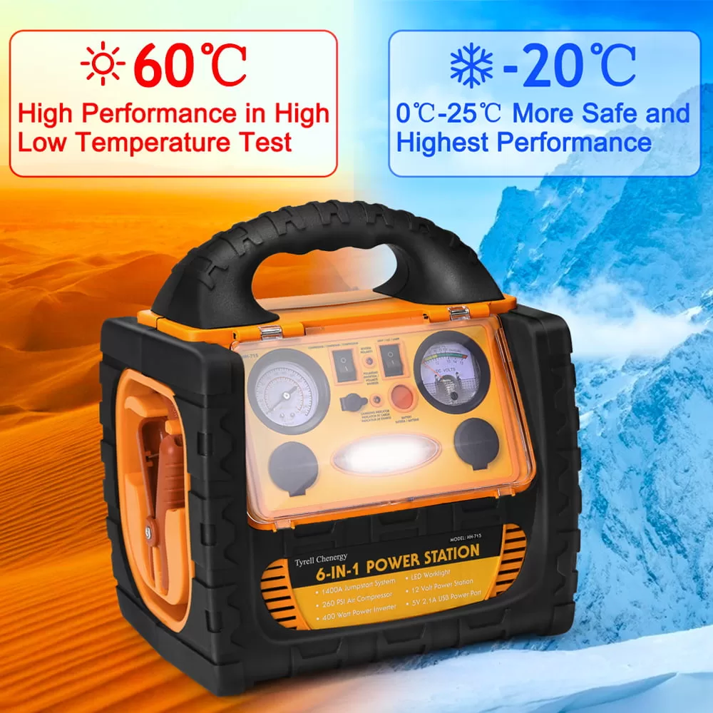 Tyrell Chenergy 1400 Amp Portable Power Station