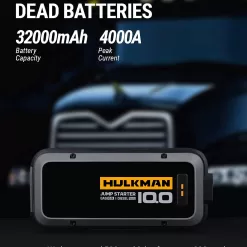 HULKMAN Jump Starter for Gas and Diesel Engines