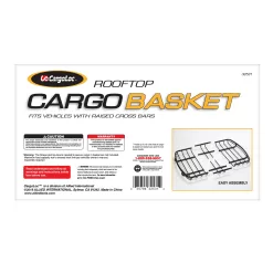 CargoLoc Rooftop Cargo Baskets / Net 32531 44" x 34" x 4.5" Steel Cargo Basket - 150 lbs