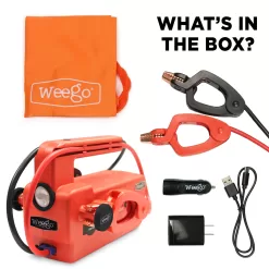 Weego 120 12 Volt Portable Lithium Jump Starter, 1200 Cranking Amps