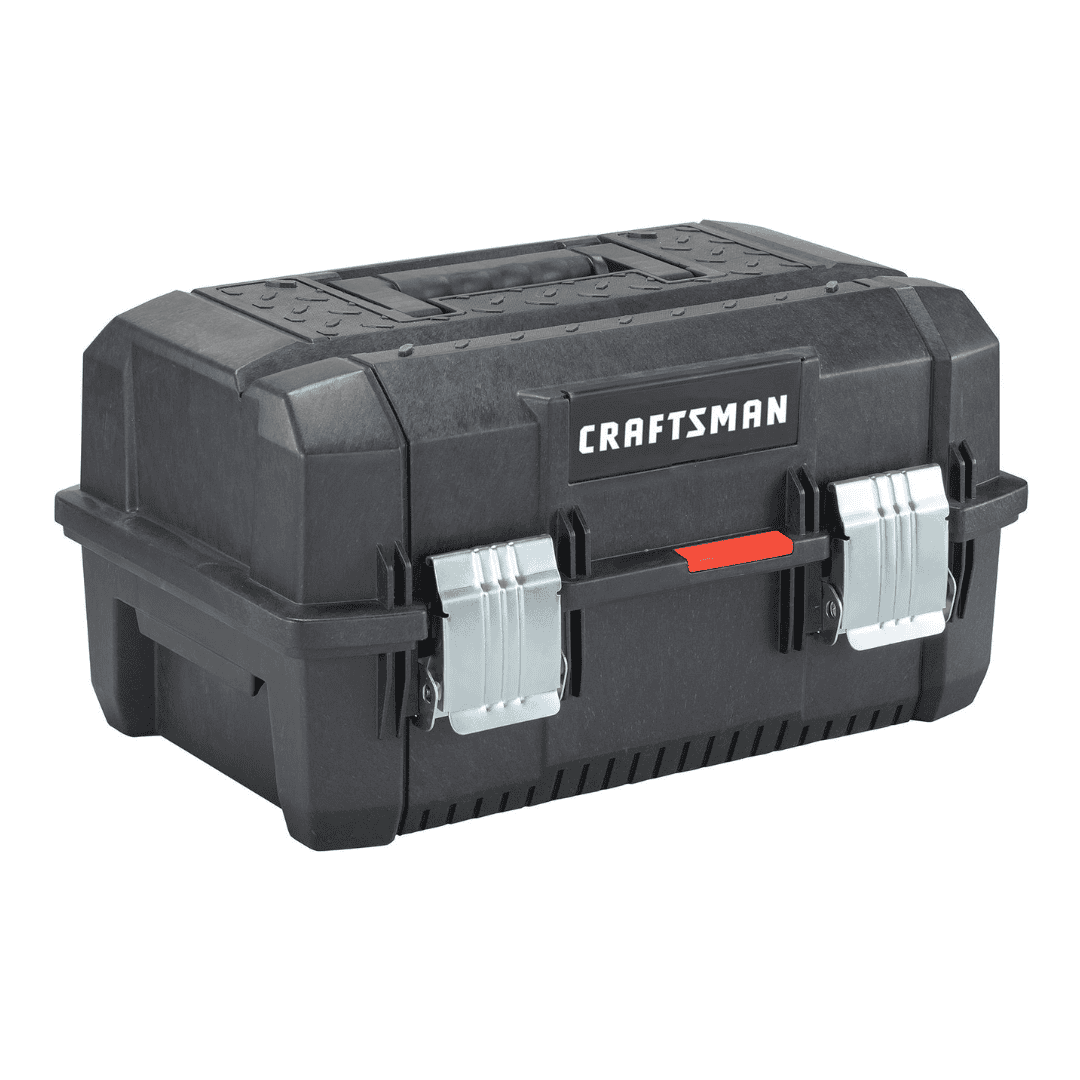 CRAFTSMAN 18-in Black Structural Foam Lockable Tool Box