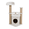Trixie Pet Products 32.7-in x 15.7-in Gray Polyester Cat Tree