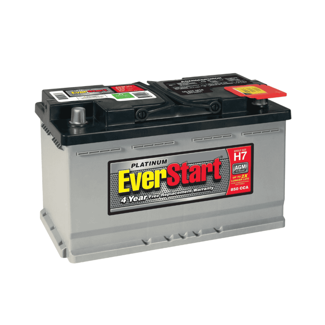 EverStart Platinum BOXED AGM Battery, Group Size H7 12V, 850 CCA