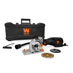 WEN 3-1/2-in Corded Compact Circular Saw